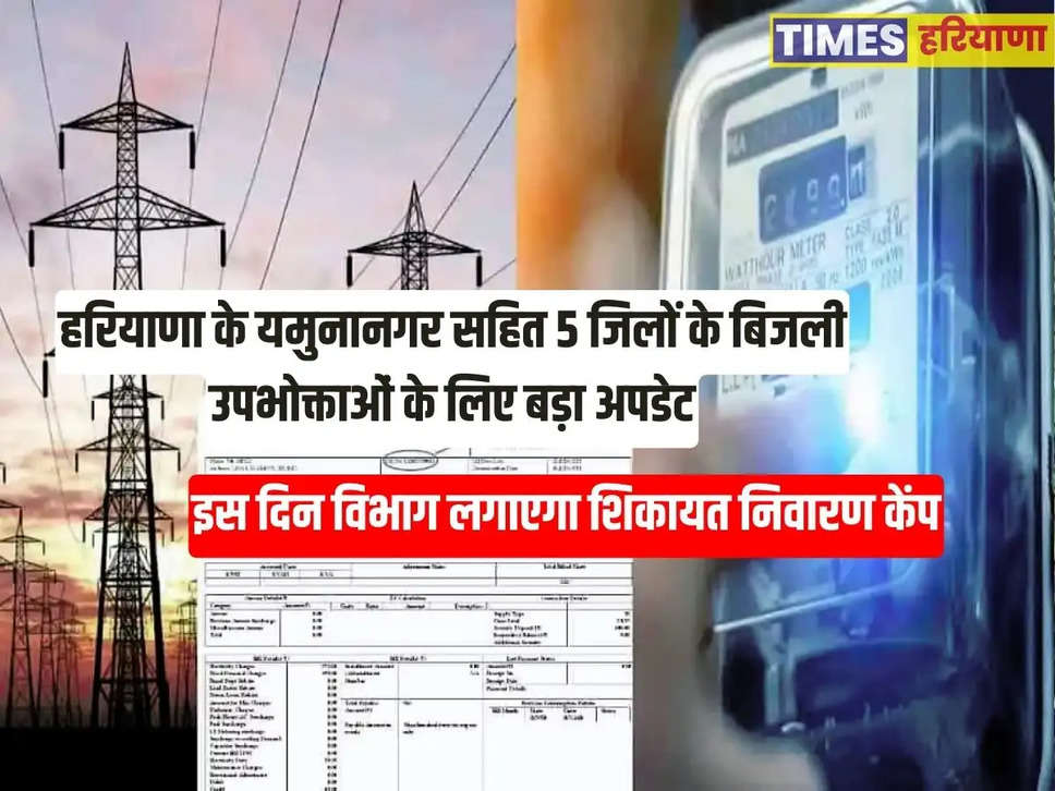 Haryana Electricity Bills, 