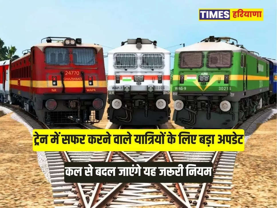 Indian Railway rules change, 